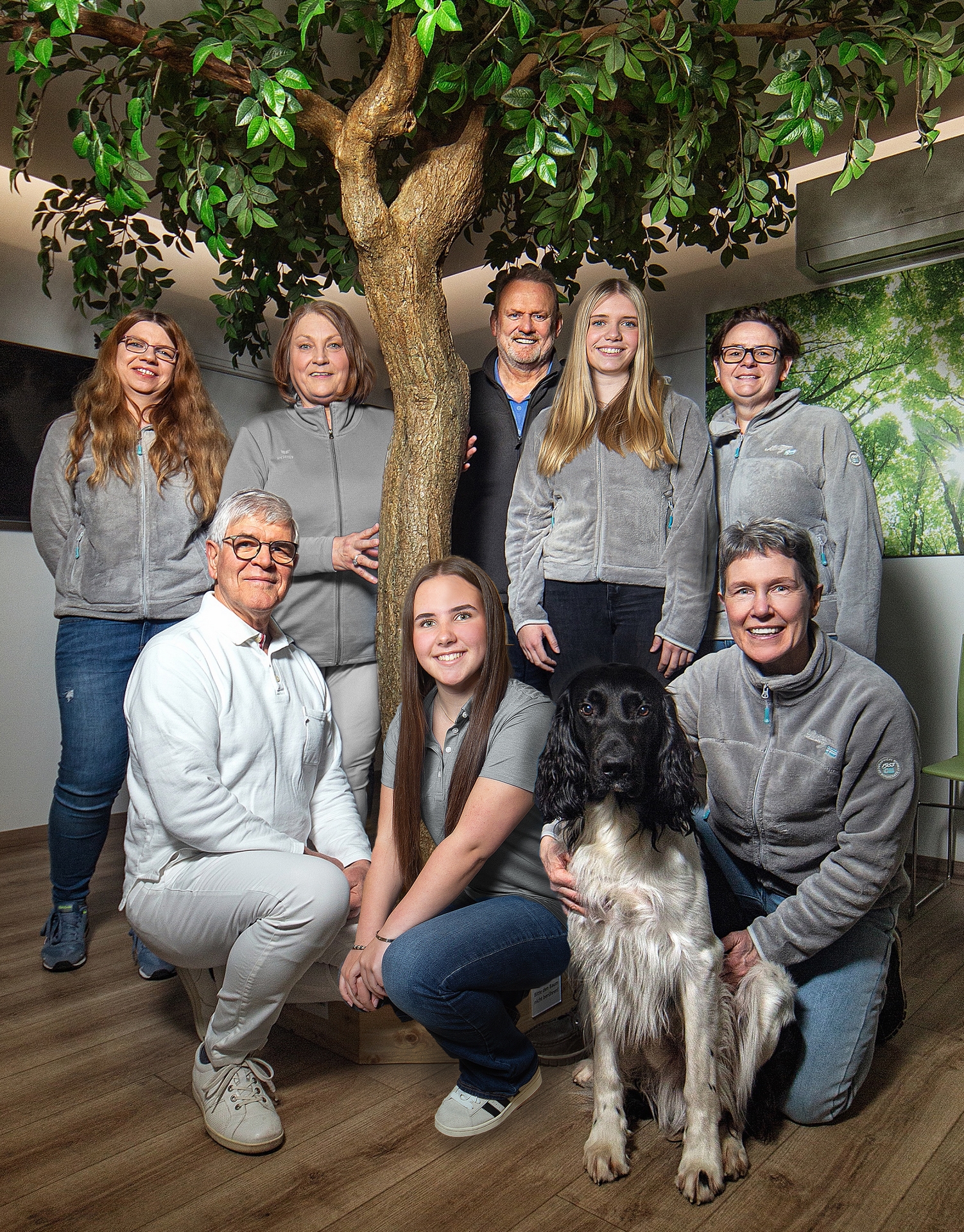 Das Team der Praxis Dr. med. Yvonne Winter in Bielefeld.