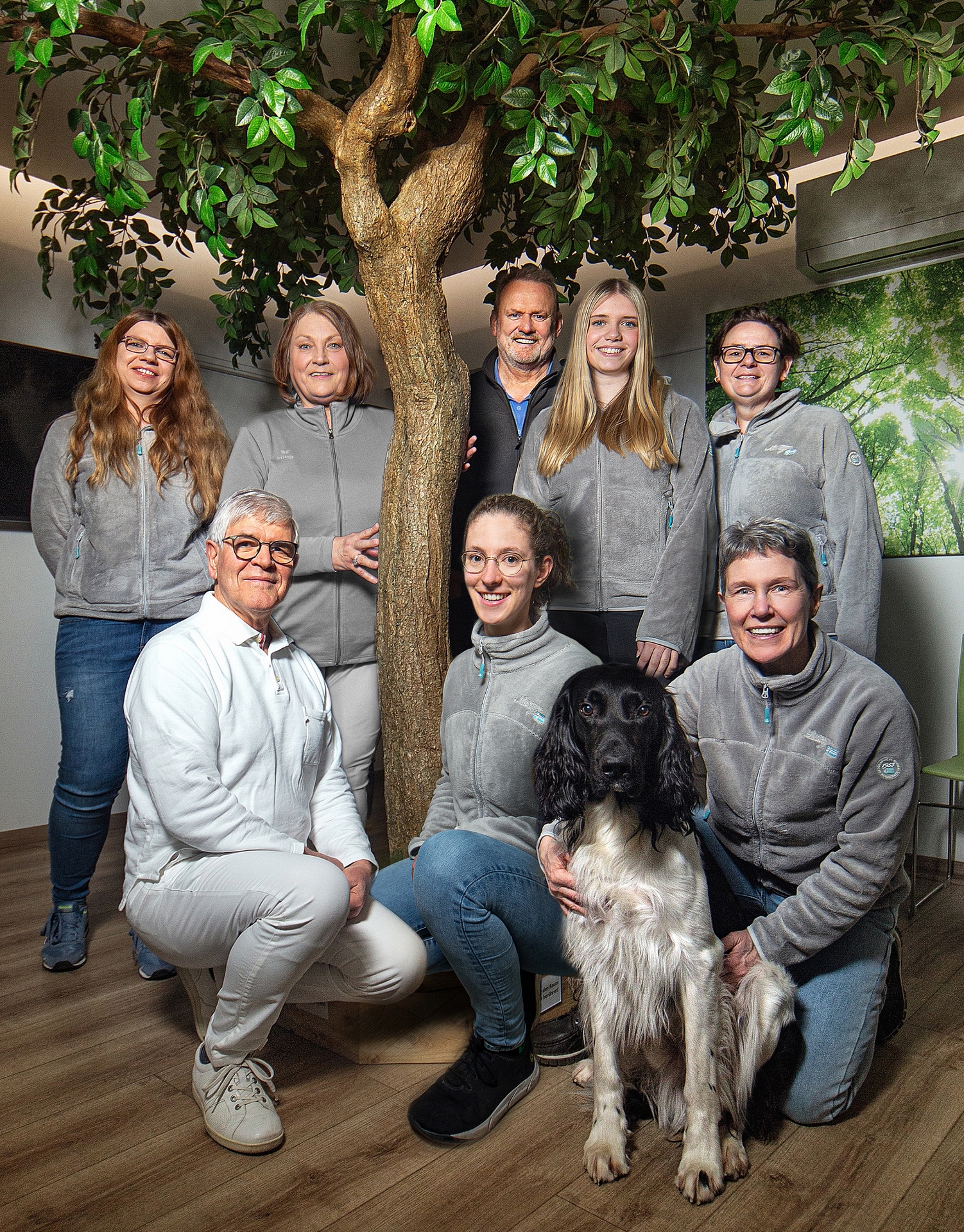 Das Team der Praxis Dr. med. Yvonne Winter in Bielefeld.